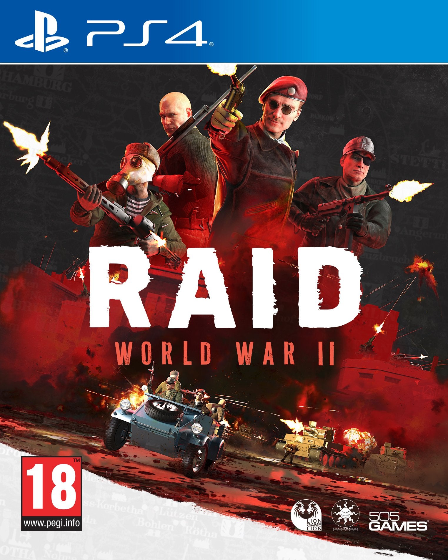 Raid: World War Ii PS4 - PAL ESP - Nuevo Raid: World War Ii PS4 - PAL ESP - Nuevo